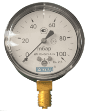 Купить Манометр METER НМ 06-63 для газов низкого давления 