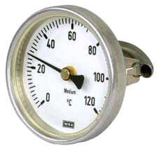 Купить Термометр биметалический ( тип 45 Wika ) 