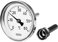 Купить Биметаллический термометр Тип А500Х 