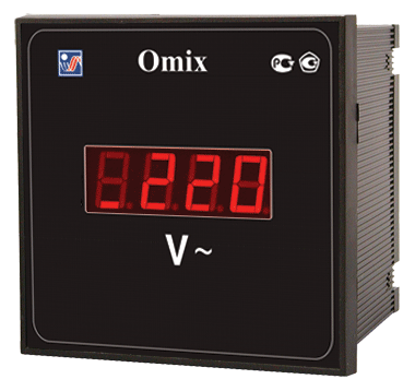 Купить Вольтметр цифровой Omix P94-V-1-1.0, P44-V-1-1.0, P77-V-1-1.0, P99-V-1-1.0, P1212-V-1-1.0 