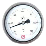 Купить ROSMA БТ 51.220 - термометр биметалический, тыльное и радиальное присоединение ( промышленное исполнение ) 