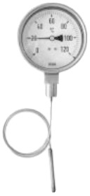 Термометр с капилляром модель 70 Wika