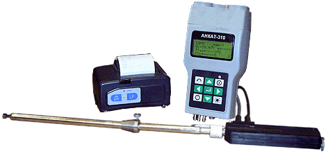 Купить АНКАТ-310 - переносной многокомпонентный газоанализатор оптимизации режимов горения 