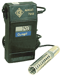 Купить АНКАТ-7645 - переносной анализатор кислорода в воде 