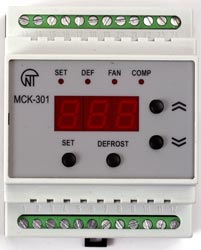 Купить Блок управления средне- и низкотемпературными холодильными машинами с автоматической оттайкой МСК-301 