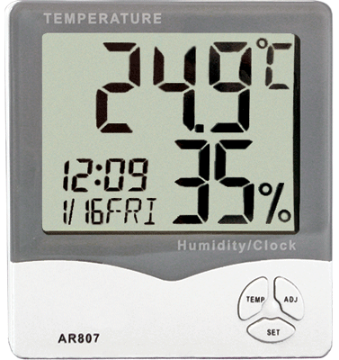 Купить Индикатор температуры и влажности воздуха AR807 