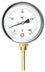 ROSMA БТ 52.211 - термометр биметалический, радиальное присоединение