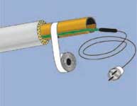 Система антиобледенения водопроводов (кабели Optiheat, Tash)
