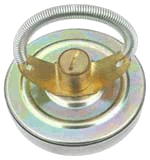 ROSMA БТ 30.01 - биметаллический термометр с пружиной для крепления на трубке